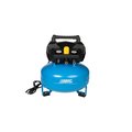 Abac Lightweight Power Force 1 HP, 6 Gallon Pancake, 175 Max Psi Portable Air Compressor, 40 lbs. Power Force (Pancake)